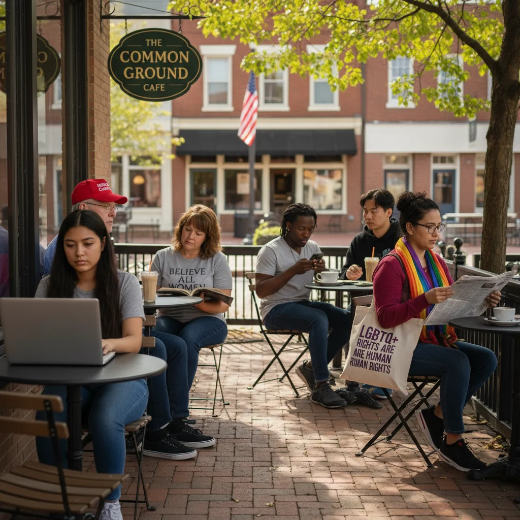 Erosion of civil discourse, social discomfort from political differences