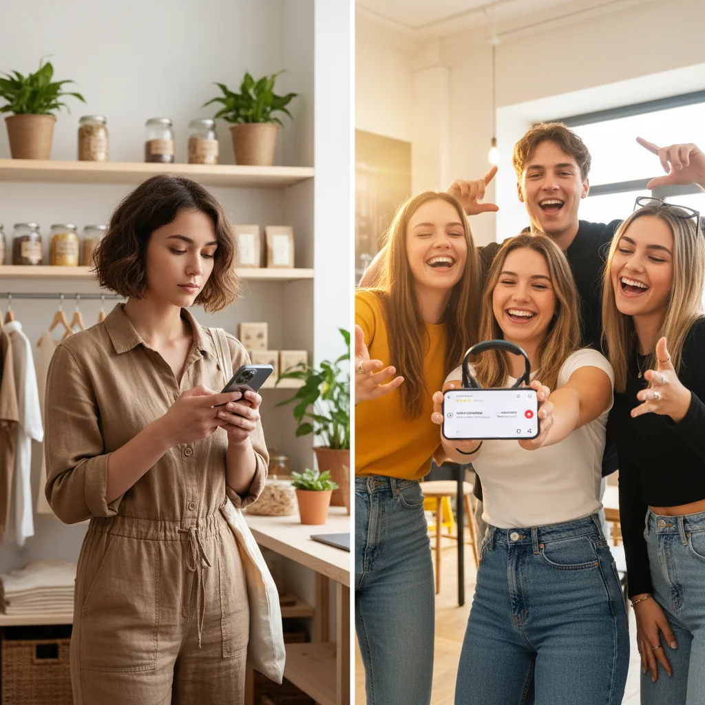 Gen Z ethical shopping and social media product promotion