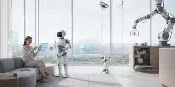 Advanced robotics transforming everyday life in a modern smart home by 2027